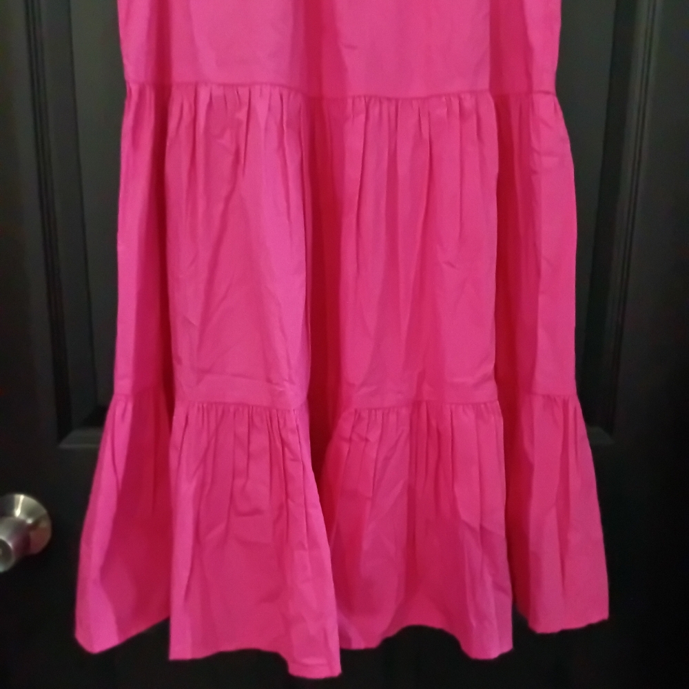 Mud Pie Sz. S NWT Pink Becker Bow Dress - Picture 10 of 16
